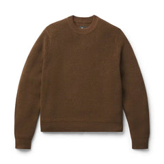 Men's DWR Wool/Cotton Sweater Dark Earth