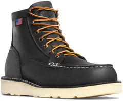 Bull Run Moc Toe 6" Black