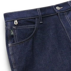 Men's Kenton Double Knee Pants Denim Dark Wash Indigo