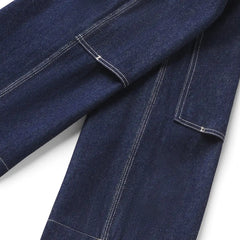 Men's Kenton Double Knee Pants Denim Dark Wash Indigo