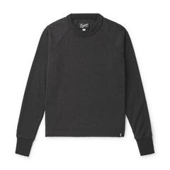 Santiam Waffle LS Tee Black