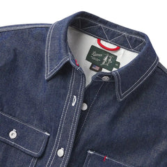 Women's Larch Mt Denim Shirt Dark Wash Indigo