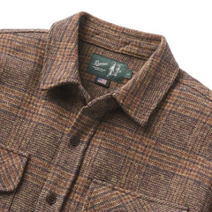 Men's Cedar Mill Cotton Flannel Brown/Tan Tweed Plaid