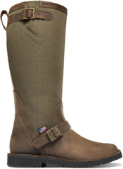 San Angelo Snake Boot 17" Brown Square Toe