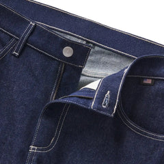 Men's Kenton Double Knee Pants Denim Dark Wash Indigo