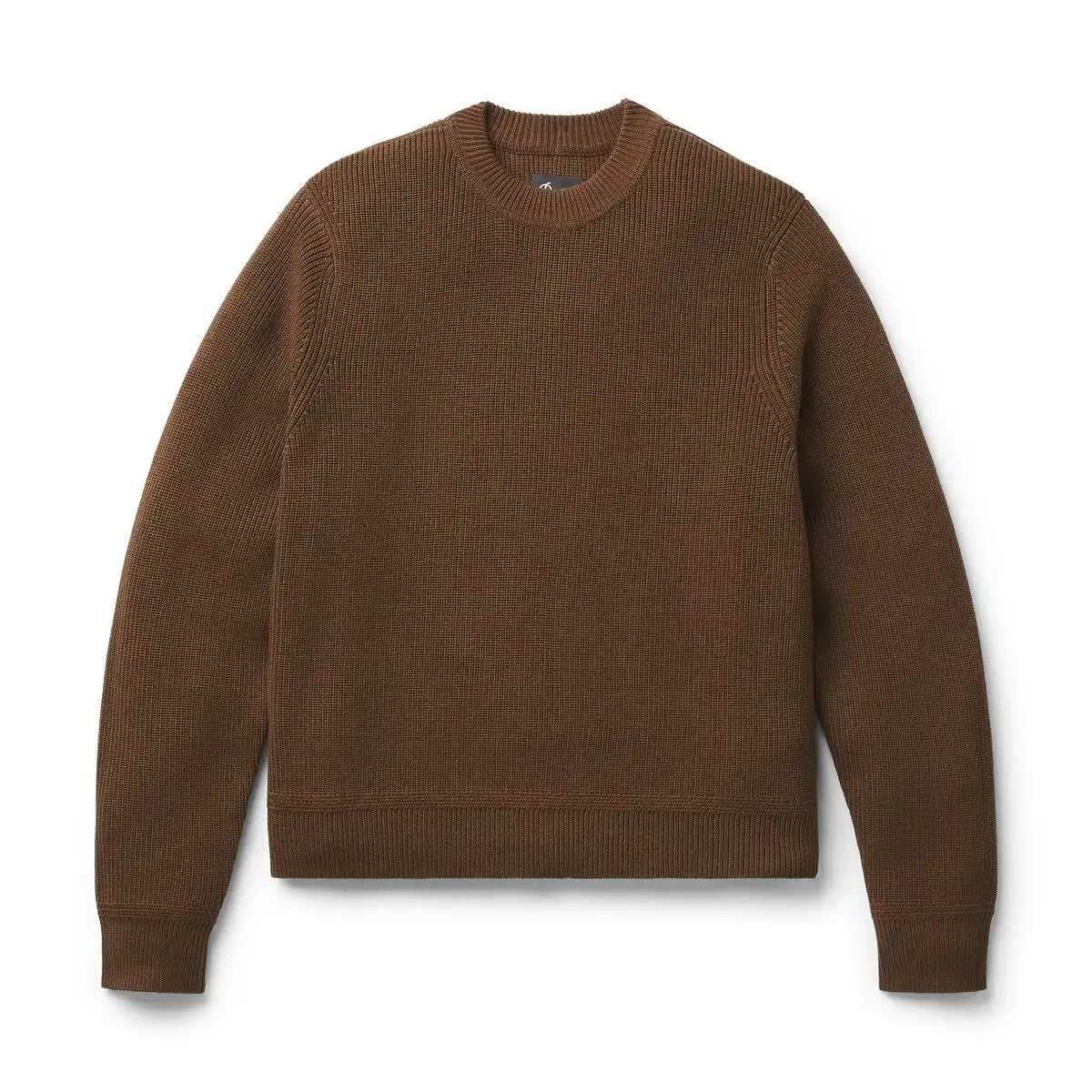 Men's DWR Wool/Cotton Sweater Dark Earth