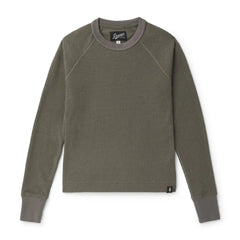 Santiam Waffle LS Tee Dusty Olive