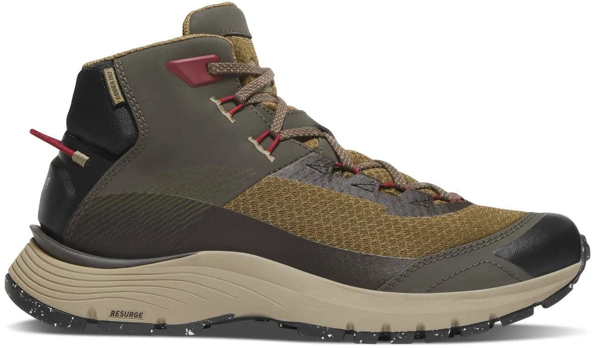 Trail Junction Mid 4" Black Olive/Port