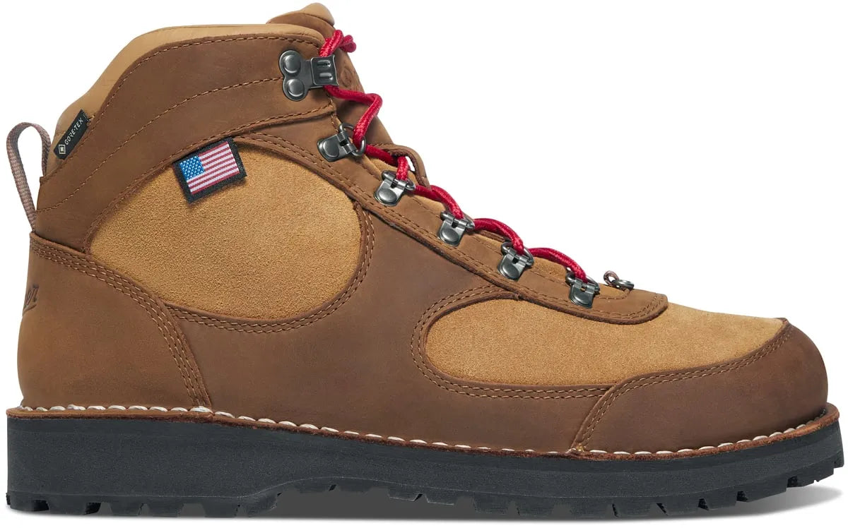 Cascade Crest 5" Grizzly Brown/Rhodo Red GTX