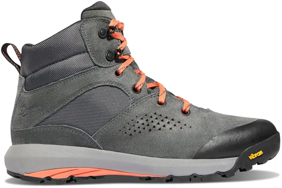 Women's Inquire Mid 5" Dark Gray/Salmon