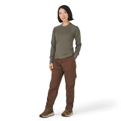 Santiam Waffle LS Tee Dusty Olive