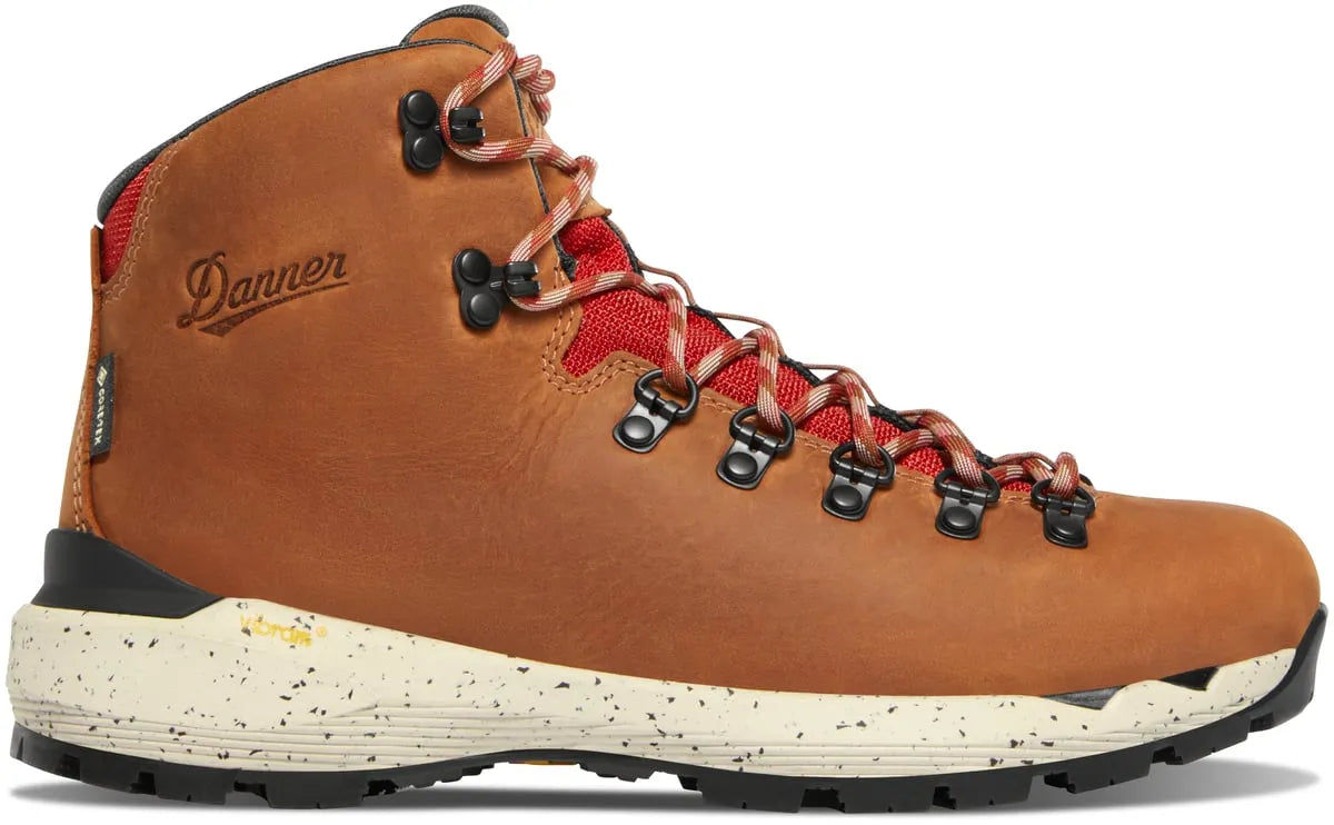 Mountain 600 Evo 4" Mocha Brown/Rhodo Red GTX