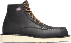 Bull Run Moc Toe 6" Black